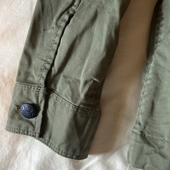 Banana Republic light fall olive utility jacket - Picture 4 of 8